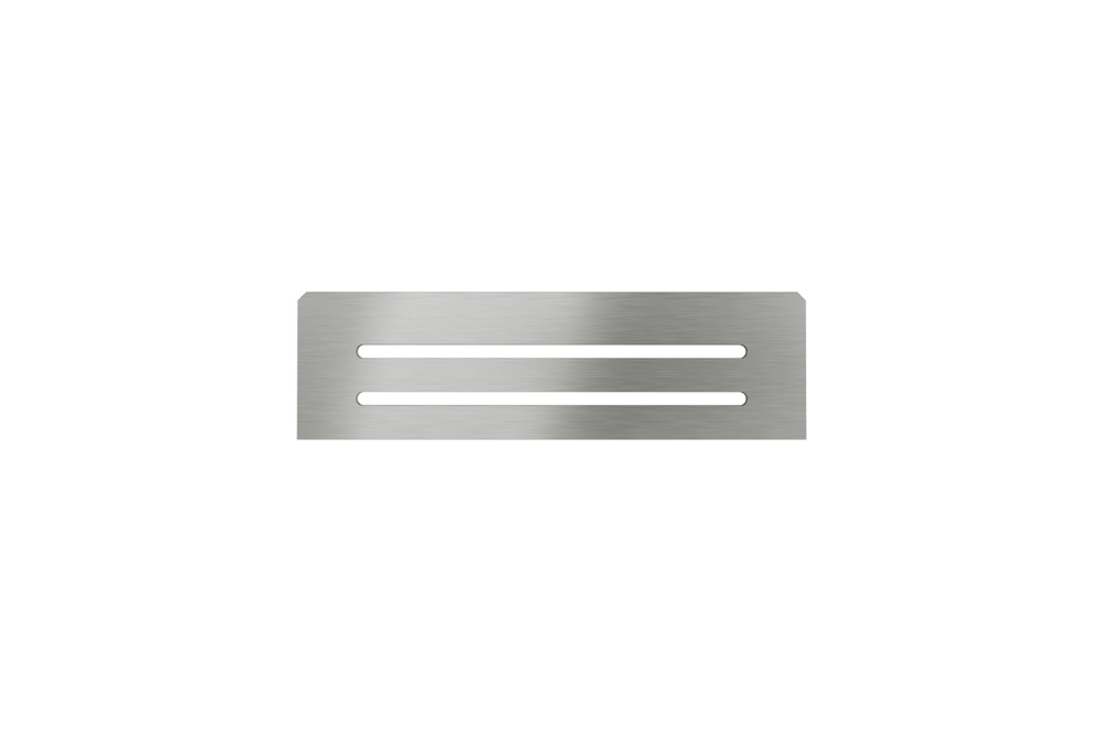 Shelf Rectangular Niche Wave Brush Stainless Steel