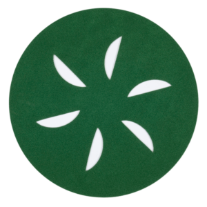 Surface Prep Disc Sanddollar 16" Very Fine Green