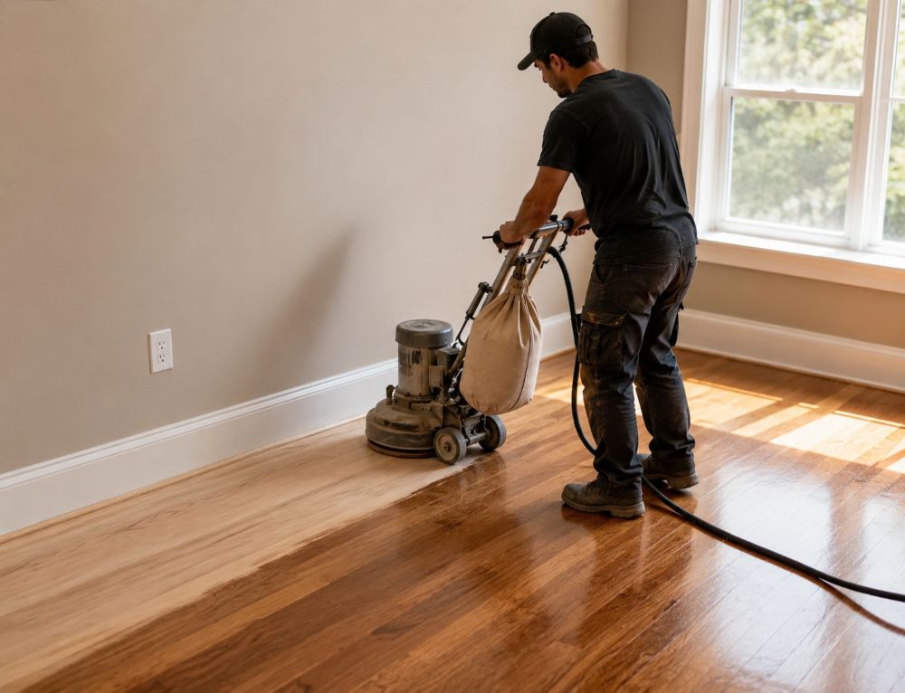 hardwood floor refinishing